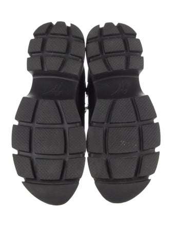 Giuseppe Zanotti Leather Hiking Boots