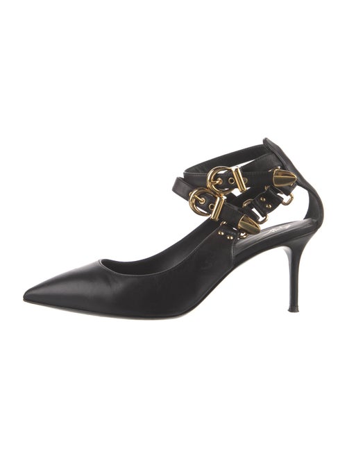 Giuseppe Zanotti Leather Studded Accents Pumps