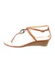 Giuseppe Zanotti Leather T-Strap Sandals