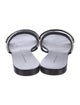 Giuseppe Zanotti Leather Crystal Embellishments Slides