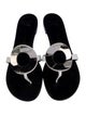 Giuseppe Zanotti Leather Flip Flops