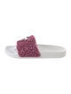 Giuseppe Zanotti Glitter Glitter Accents Slippers