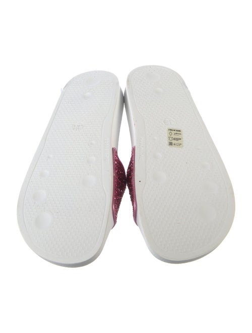 Giuseppe Zanotti Glitter Glitter Accents Slippers
