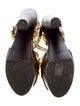 Giuseppe Zanotti Patent Leather Crystal Embellishments Sandals