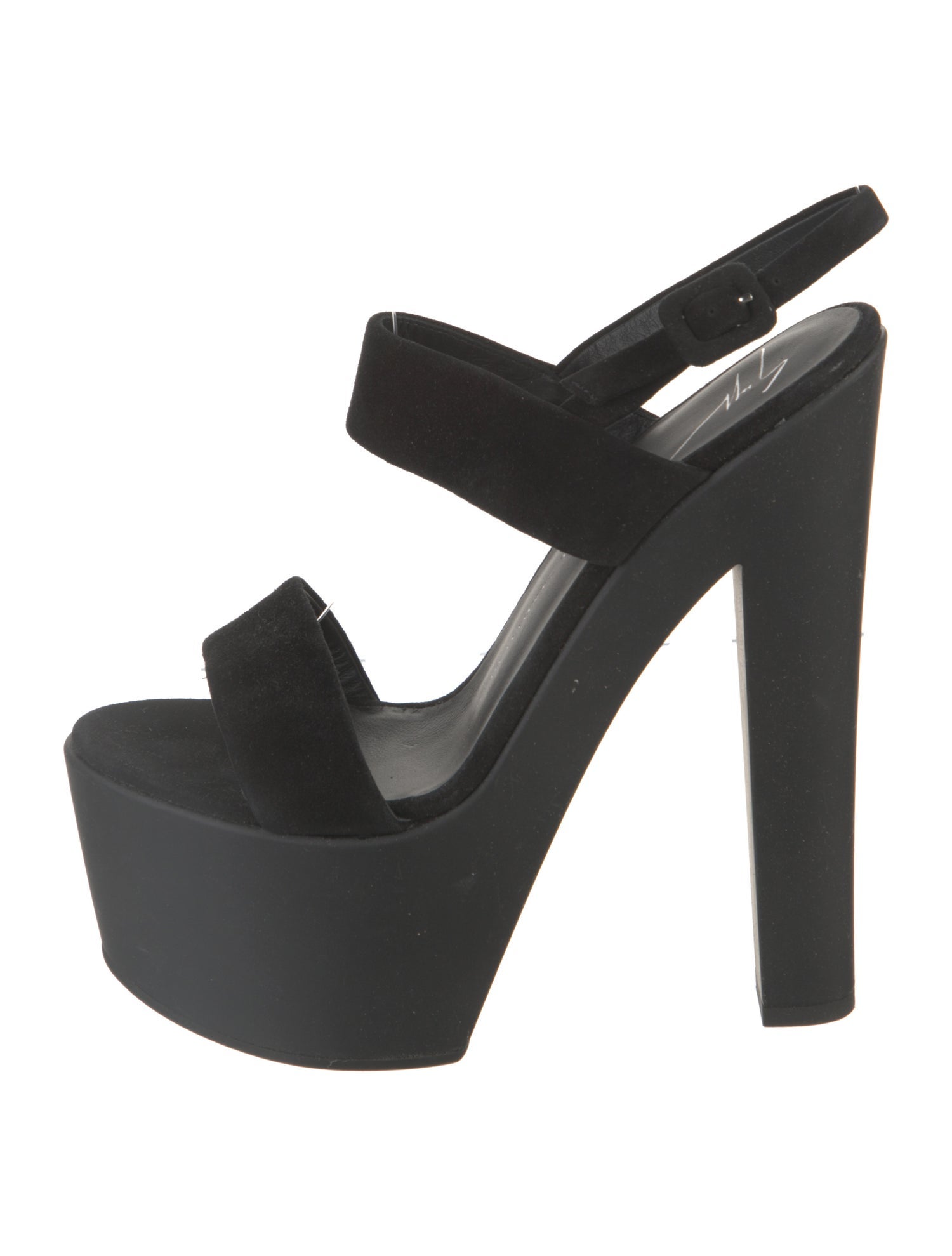 Giuseppe Zanotti Suede Slingback Sandals