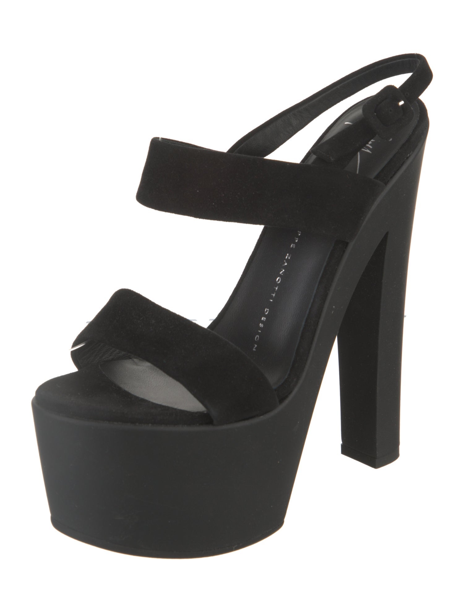 Giuseppe Zanotti Suede Slingback Sandals