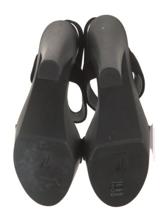 Giuseppe Zanotti Suede Slingback Sandals