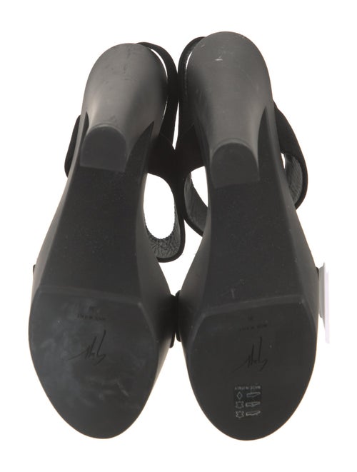 Giuseppe Zanotti Suede Slingback Sandals