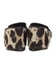Giuseppe Zanotti Ponyhair Animal Print Loafers