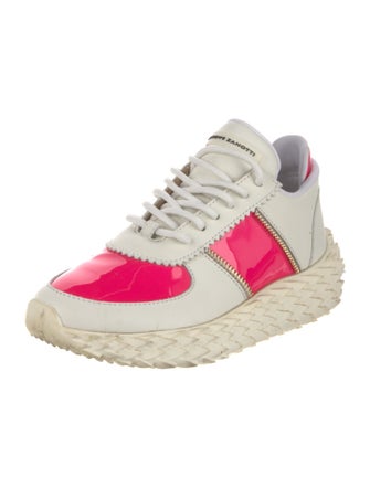 Giuseppe Zanotti Mesh Printed Sneakers