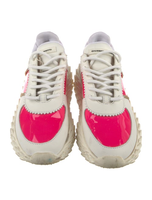 Giuseppe Zanotti Mesh Printed Sneakers