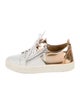 Giuseppe Zanotti Leather Printed Sneakers