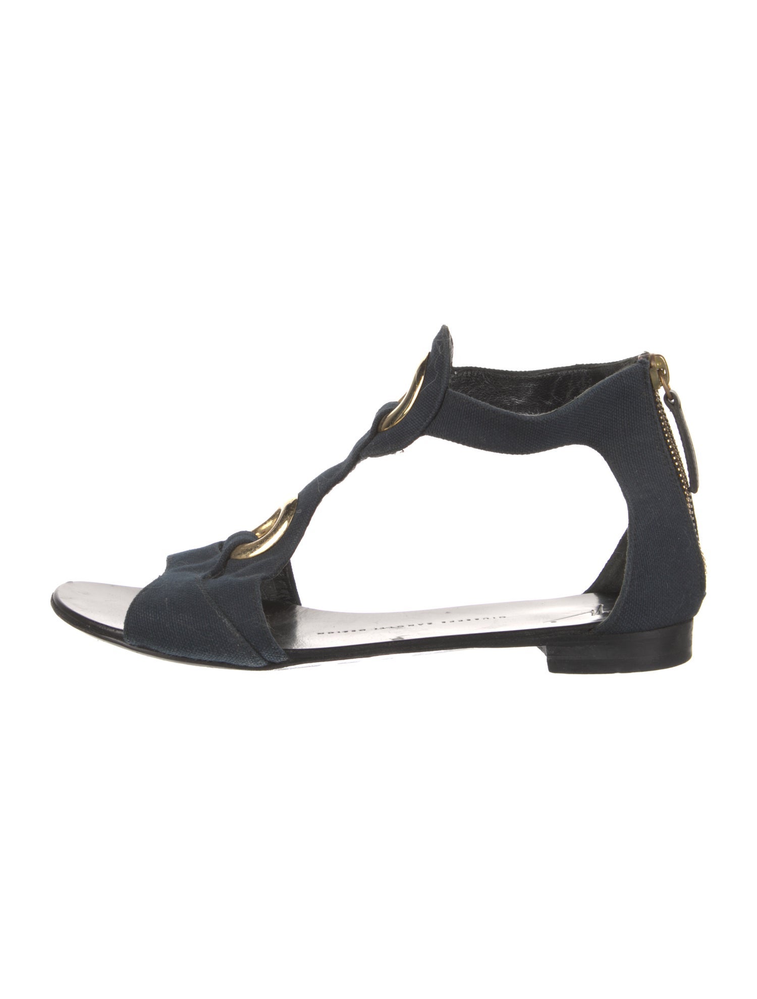 Giuseppe Zanotti Canvas Gladiator Sandals