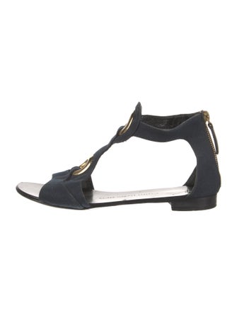 Giuseppe Zanotti Canvas Gladiator Sandals