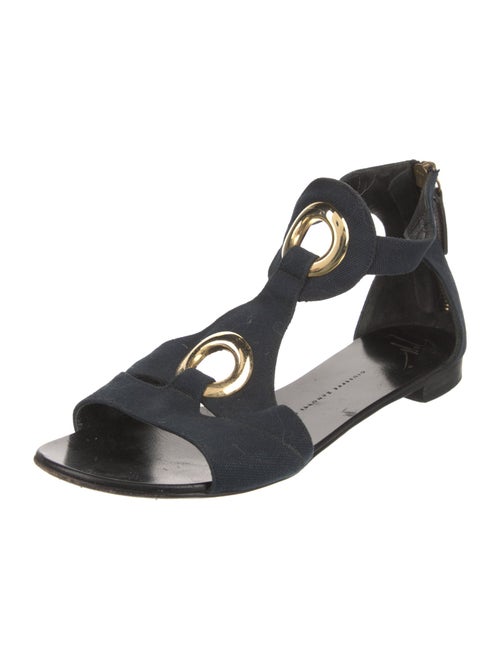 Giuseppe Zanotti Canvas Gladiator Sandals