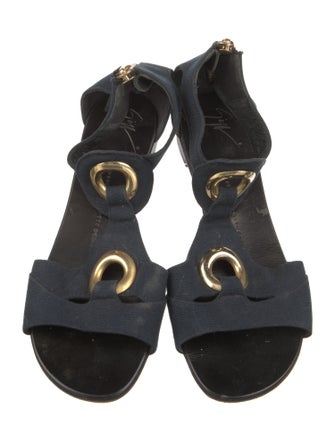 Giuseppe Zanotti Canvas Gladiator Sandals