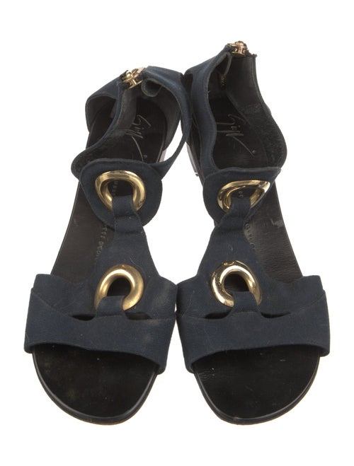 Giuseppe Zanotti Canvas Gladiator Sandals