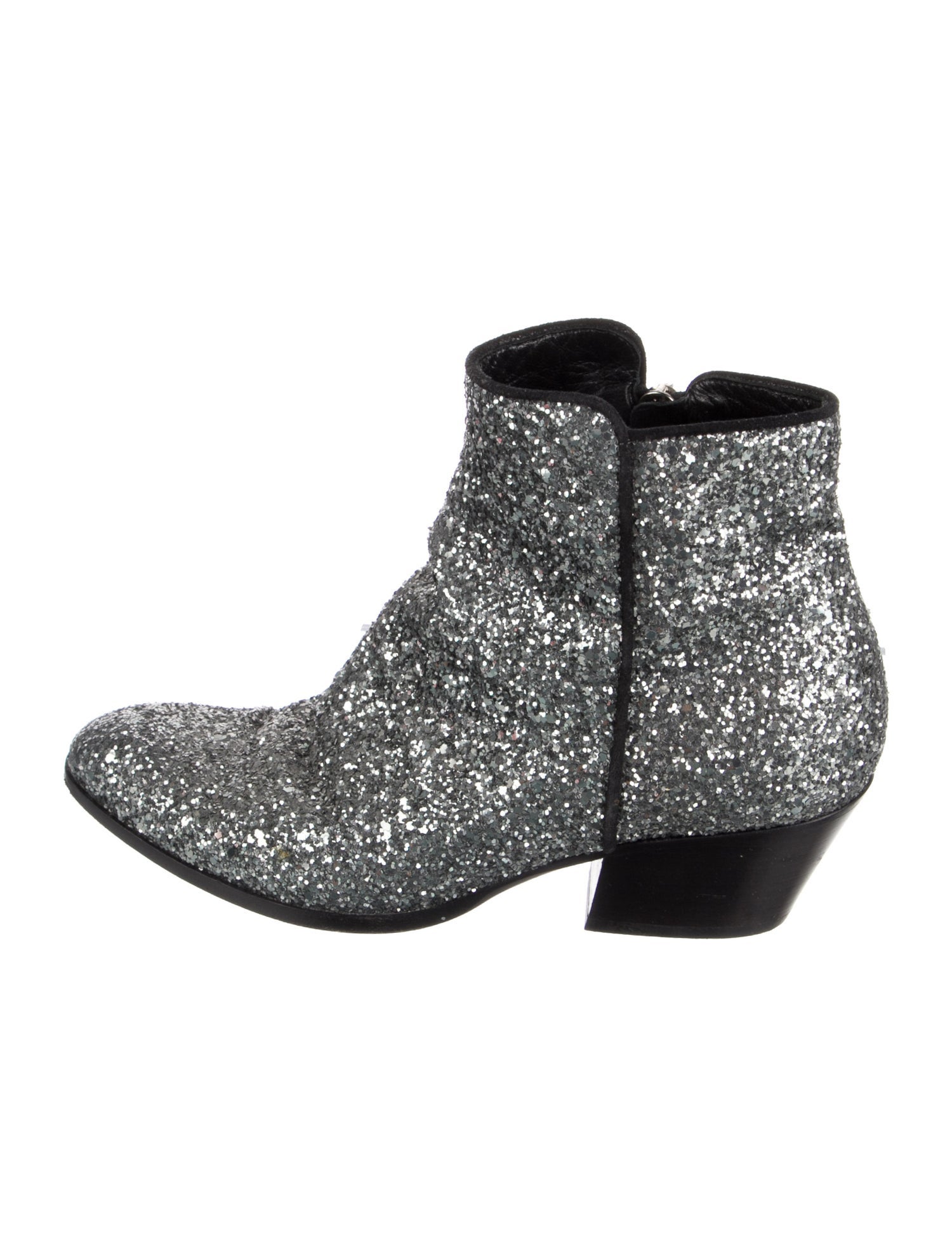 Giuseppe Zanotti Glitter Glitter Accents Western Boots