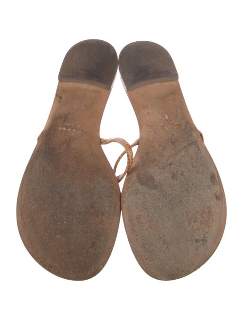 Giuseppe Zanotti Leather Crystal Embellishments Slides