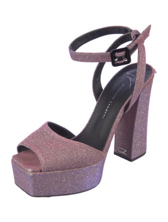 Giuseppe Zanotti Glitter Accents Sandals