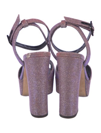 Giuseppe Zanotti Glitter Accents Sandals
