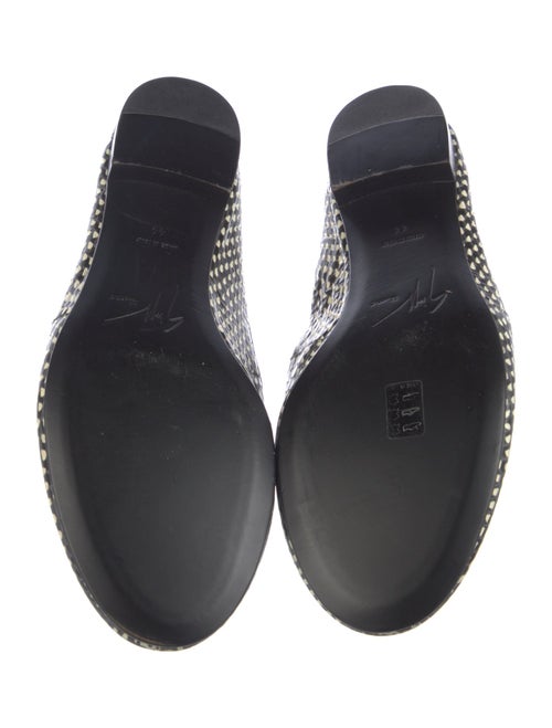 Giuseppe Zanotti Leather Polka Dot Print Loafers