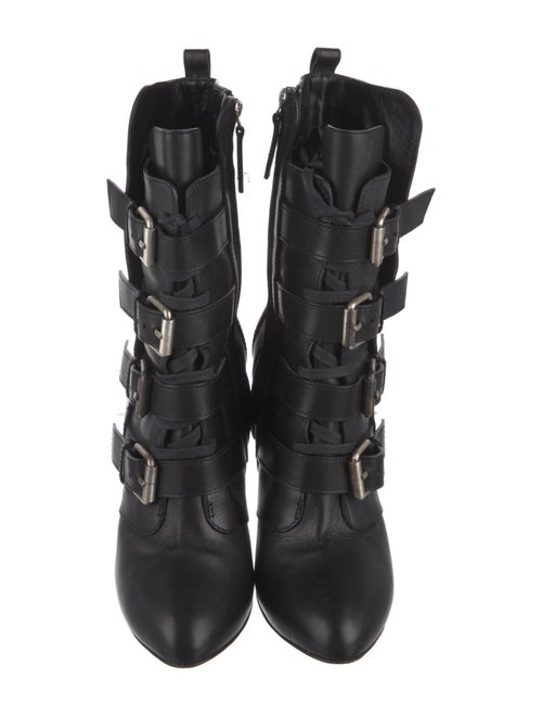 Giuseppe Zanotti Leather Lace-Up Boots