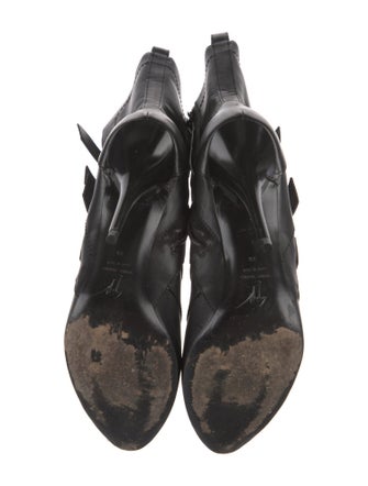 Giuseppe Zanotti Leather Lace-Up Boots