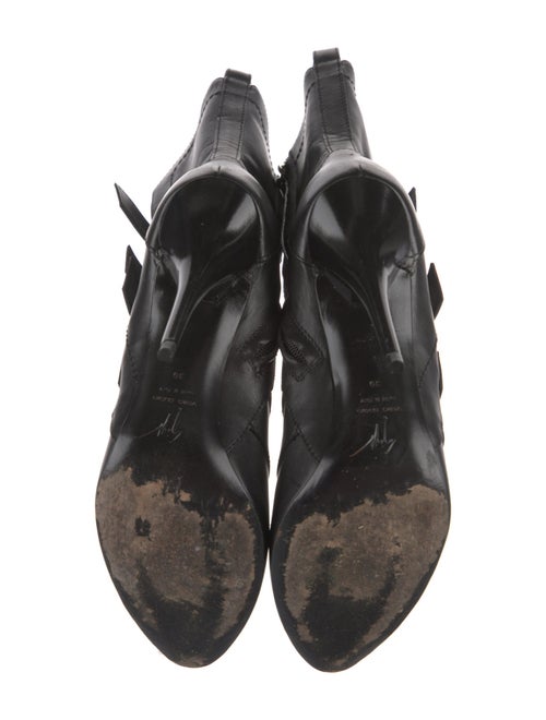 Giuseppe Zanotti Leather Lace-Up Boots