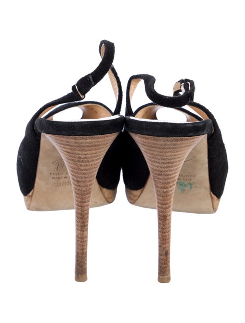 Giuseppe Zanotti Suede Slingback Pumps