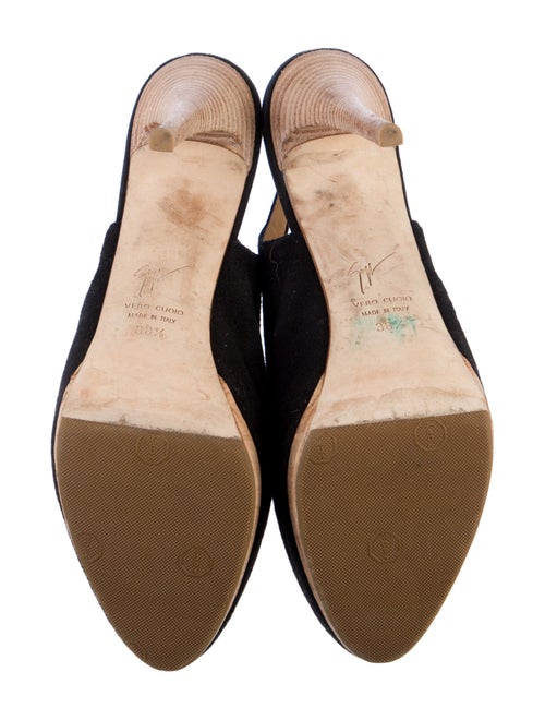 Giuseppe Zanotti Suede Slingback Pumps