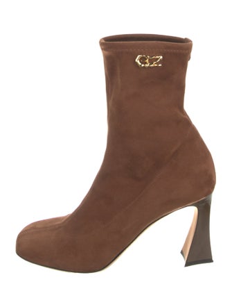 Giuseppe Zanotti Suede Sock Boots