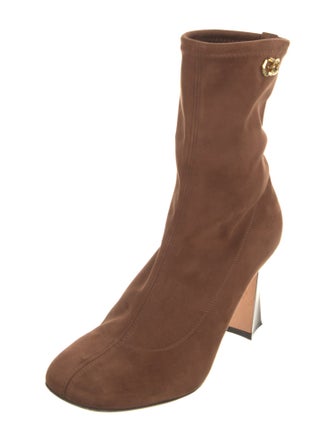 Giuseppe Zanotti Suede Sock Boots
