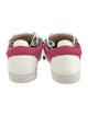 Giuseppe Zanotti Leather Colorblock Pattern Sneakers