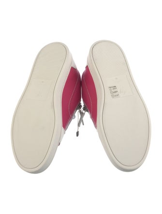 Giuseppe Zanotti Leather Colorblock Pattern Sneakers