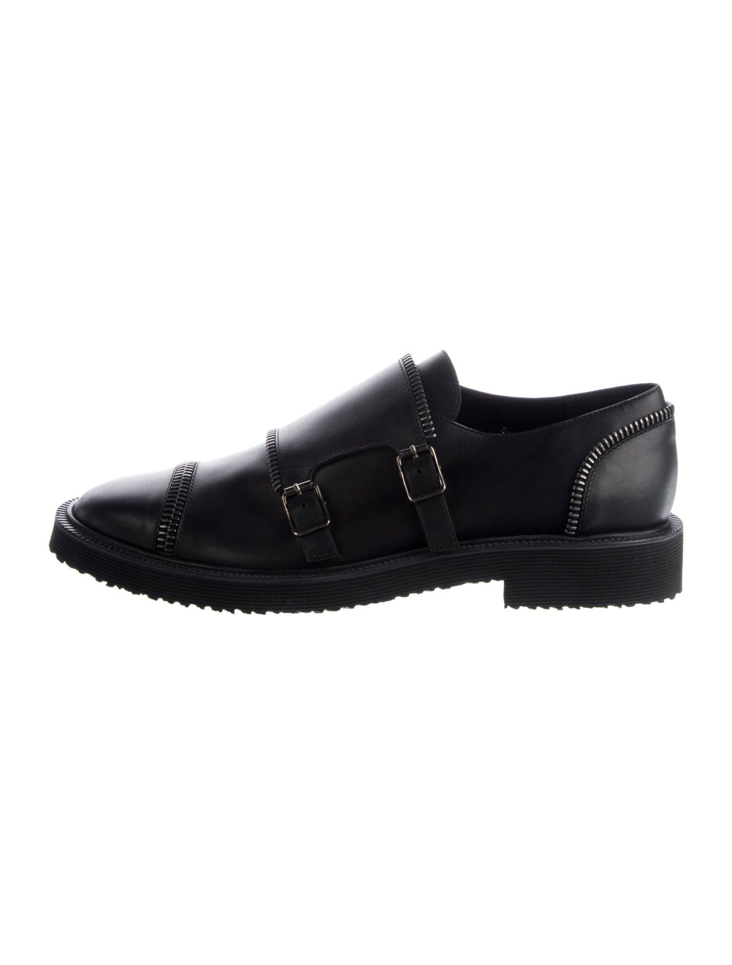 Giuseppe Zanotti Leather Monk Straps