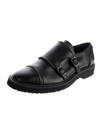 Giuseppe Zanotti Leather Monk Straps