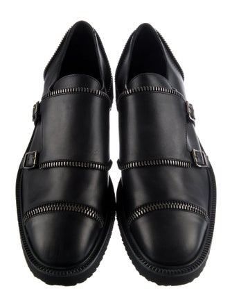 Giuseppe Zanotti Leather Monk Straps