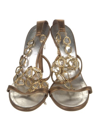 Giuseppe Zanotti Leather Sandals