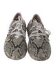 Giuseppe Zanotti Leather Animal Print Sneakers