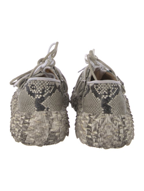 Giuseppe Zanotti Leather Animal Print Sneakers