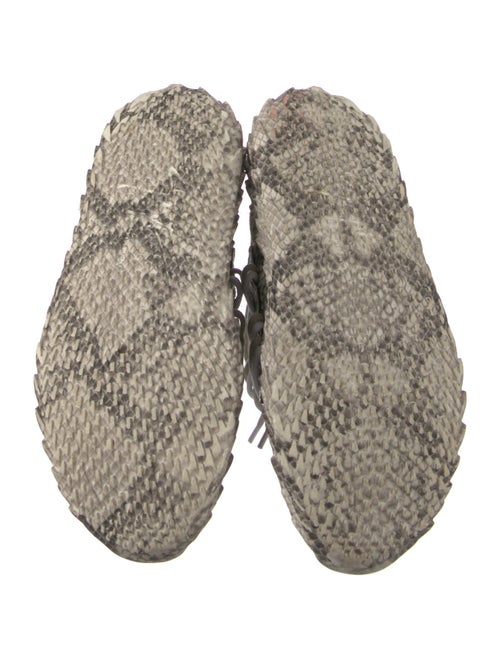 Giuseppe Zanotti Leather Animal Print Sneakers