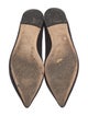 Giuseppe Zanotti Suede Crystal Embellishments Flats