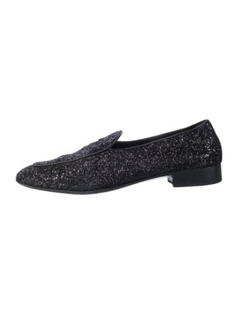 Giuseppe Zanotti Glitter Dress Loafers