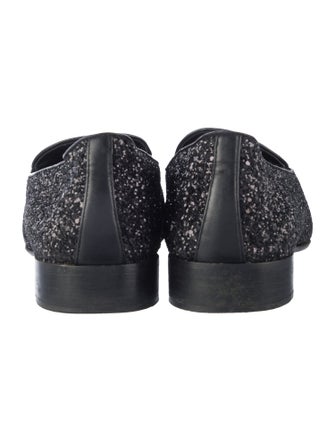 Giuseppe Zanotti Glitter Dress Loafers