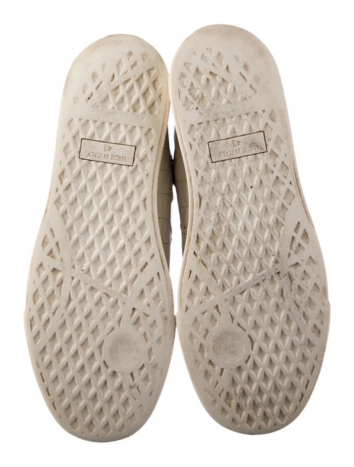 Giuseppe Zanotti Embossed Leather Sneakers