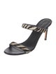 Giuseppe Zanotti Ponyhair Animal Print Slides