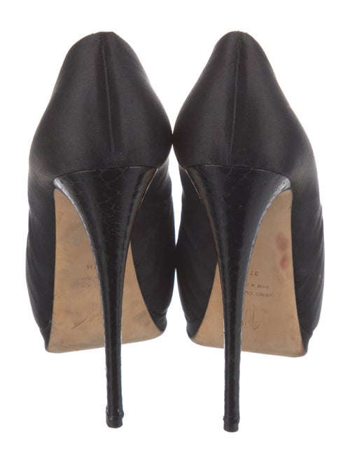 Giuseppe Zanotti Satin Bow Accents Pumps