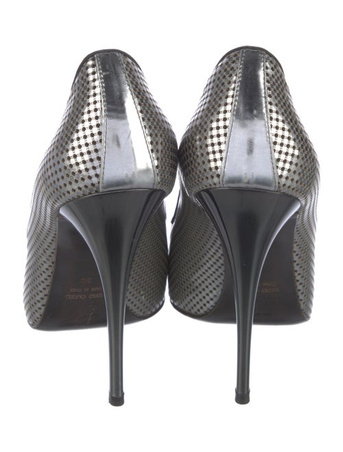 Giuseppe Zanotti Leather Lasercut Accents Pumps