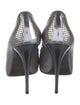 Giuseppe Zanotti Leather Lasercut Accents Pumps